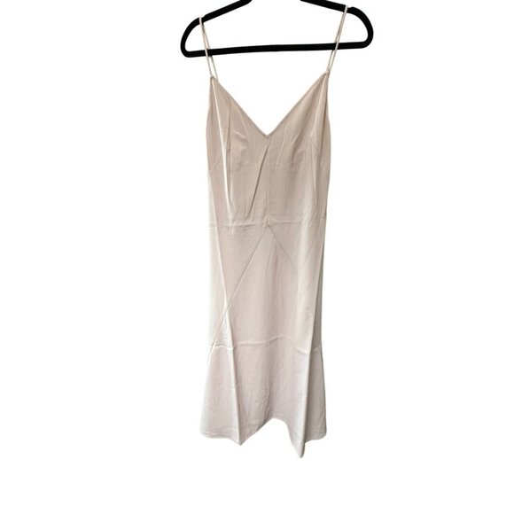 NWT Thakoon Blush Pink A-Line Spaghetti Strap Slip Dress Size 8 - Picture 3 of 10